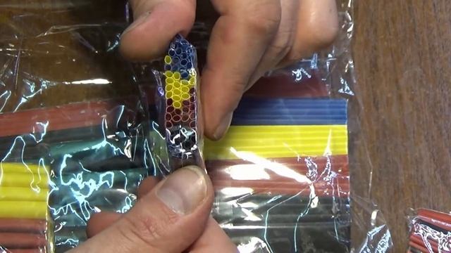 Посылки из Китая. Набор полиолефиновых термоусадочных трубок 328 штук смотреть онлайн
