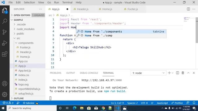 Difference Between Export and Export Default - 21 - ReactJs in telugu смотреть онлайн