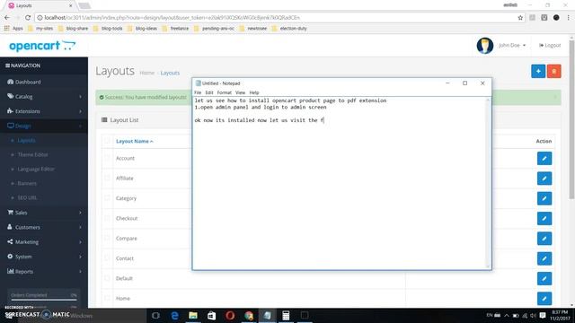 opencart product page to pdf extension смотреть онлайн