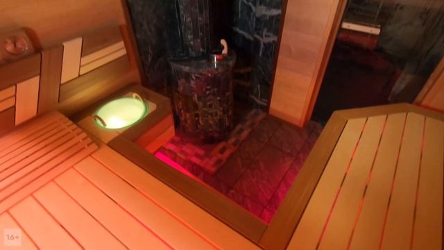 Современная и уютная парная 2x2.8 м. | Обзор удобной планировки парилки в бане | Дизайн-проект смотреть онлайн