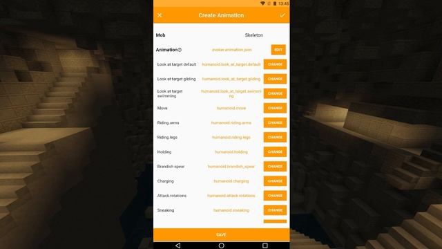 Cвоя анимация Mcpe || Создание аддонов MCBE