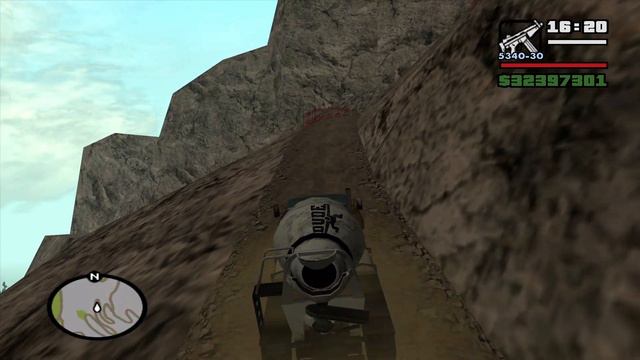 GTA San Andreas Çimento Kamyonu ile Dağa Tırmanıyoruz смотреть онлайн