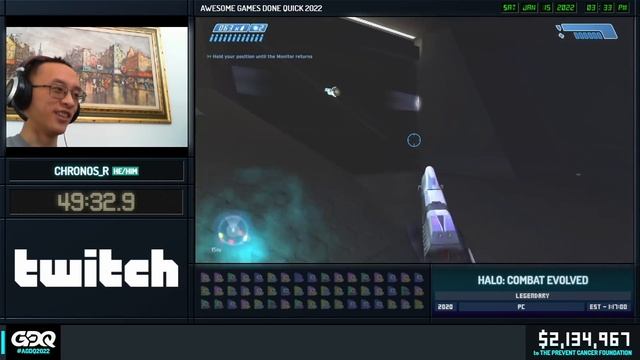 Halo: Combat Evolved by Chronos_R in 1:17:38 - AGDQ 2022 Online смотреть онлайн
