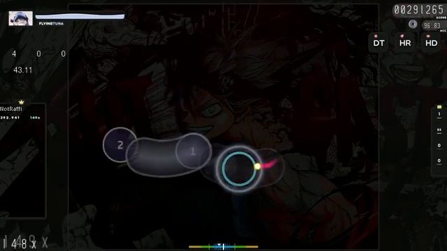 Osu! Black Rover - Vickeblanka [TV Size] [Shunao's Hard] [HDDTHR] FC смотреть онлайн
