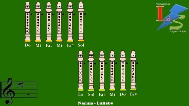 Narnia - Lullaby En Flauta 