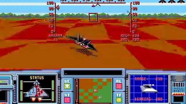 DOS - Airstrike USA (1990, Sportlight Software) смотреть онлайн