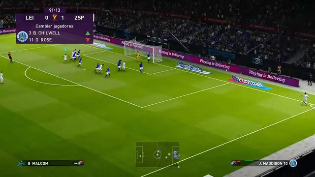eFootball PES 2020: Mi cuarto con el Zenit (Liga Máster) смотреть онлайн