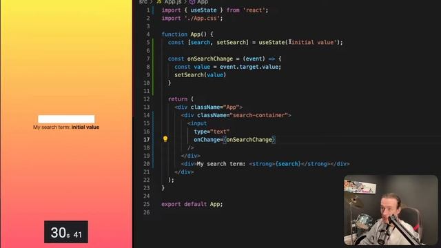 React 18 useState in 60 seconds смотреть онлайн
