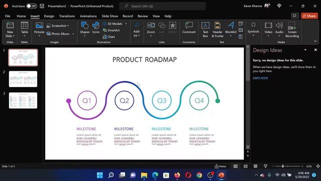 How to create a Roadmap in Microsoft PowerPoint смотреть онлайн