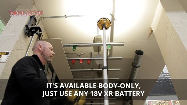 Dewalt DCL079 18v LED Tripod Job Light - Extends to 2.2M смотреть онлайн