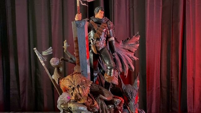 GUTS THE BLACK SWORDSMAN 1:4 STATUE - BY PRIME 1 COLLECTIBLES - UNBOXING AND REVIEW смотреть онлайн
