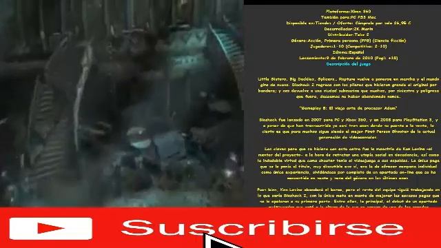 DESCARGAR Bioshock 2 XBOX 360 RGH смотреть онлайн