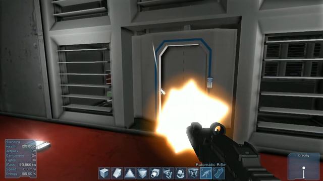 Space Engineers - Working Doors - Star Trek Style Doors - Airlock Doors смотреть онлайн