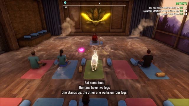Goat Simulator 3: Beauty, Fitness, Mindfulness & Meditation | Trophy Guide | Endure The Yoga Sessio