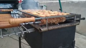 МЕХАНИЗМ ПОДЪЁМА УГЛЕЙ ДЛЯ МАНГАЛА