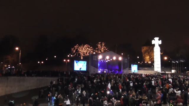 Таллин. Встреча Нового 2018 года. смотреть онлайн