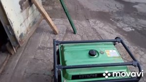 Бензогенератор HITACHI e50. Продажа с хранения.
