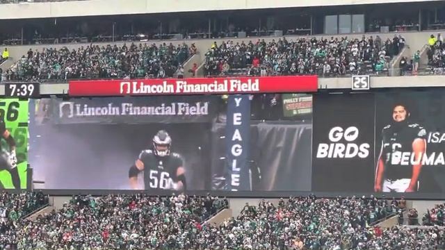 Philadelphia Eagles player intros vs 49ers. NFC Championship Game. 1/29/23 смотреть онлайн