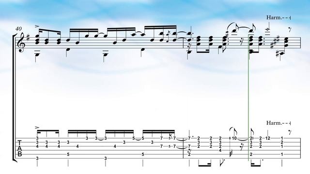 "SAMBA PA TI" by CARLOS SANTANA / NOTATION AND TABS смотреть онлайн