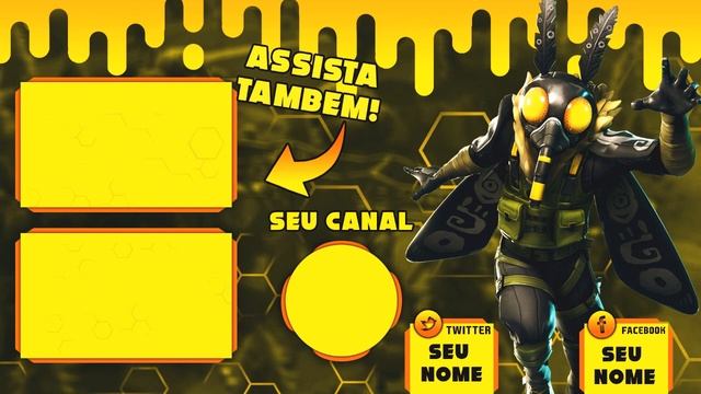 8 TEMPLATE DE FORTNITE PARA FINAL DE VIDEOS - PHOTOSHOP #1 смотреть онлайн