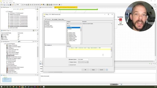 Knime Crash Course: The Math Formula Node смотреть онлайн