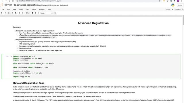 SimpleITK, A Simplified Path to Insight Tutorial: Registration смотреть онлайн