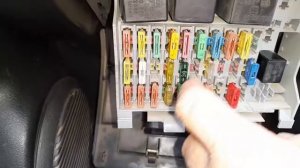 Вот блок предохранителей Опель Вектра а .Что за что отвечает.