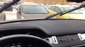 Range Rover Evoque ставим дворники в сервисный режим