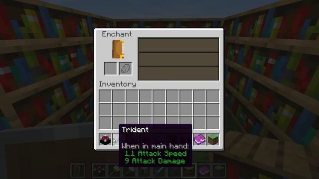 MINECRAFT | Two Ways to Repair a Trident! 1.14.4 смотреть онлайн