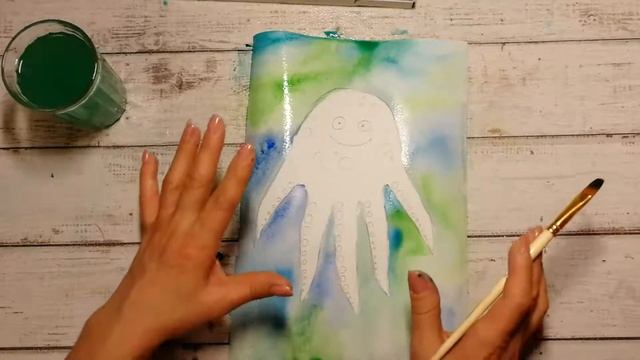 Рисуем Осьминожку. смотреть онлайн