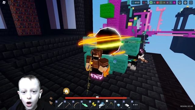 BedWars в Роблоксе - Играем Lucky Block 1 раз - II часть смотреть онлайн