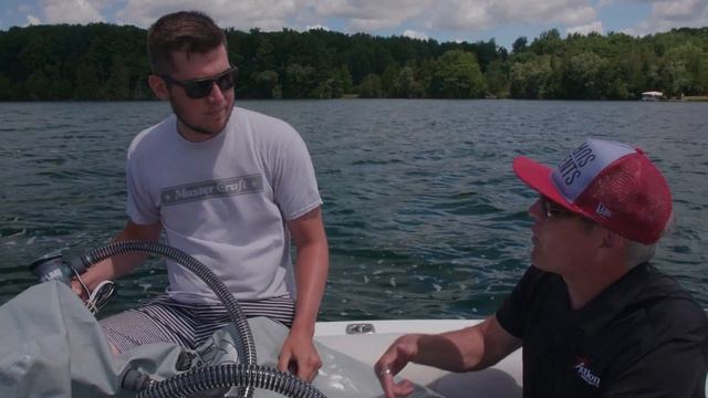 How to Go Wakesurfing With a Direct Drive Inboard Boat смотреть онлайн