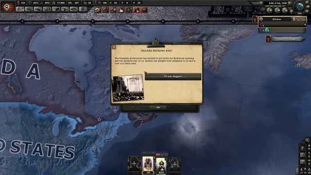 Dogs Cause the Second American Civil War - Hearts of Iron IV смотреть онлайн