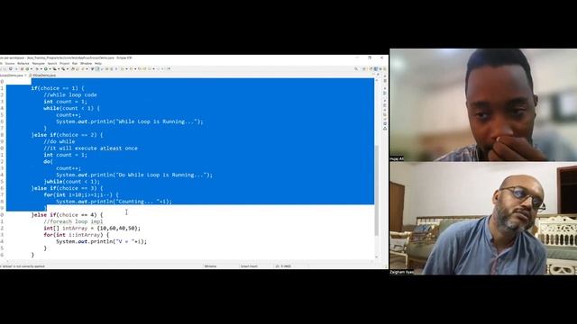 Java Tutorial,(While,Do while loops) смотреть онлайн