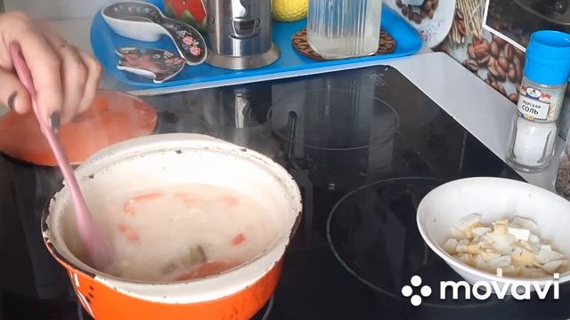 Сырно-овощной супчик на раз-два)