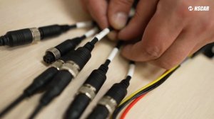 Подключение комплекта видеонаблюдения для учебного автомобиля на 5 камер NSCAR501