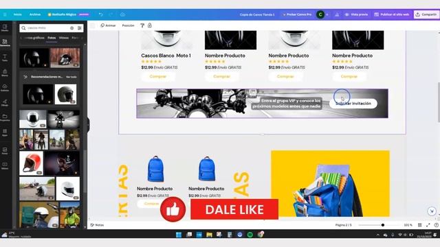 Cómo Crear una Página WEB para Vender Productos GRATIS - TIENDA ONLINE CANVA смотреть онлайн