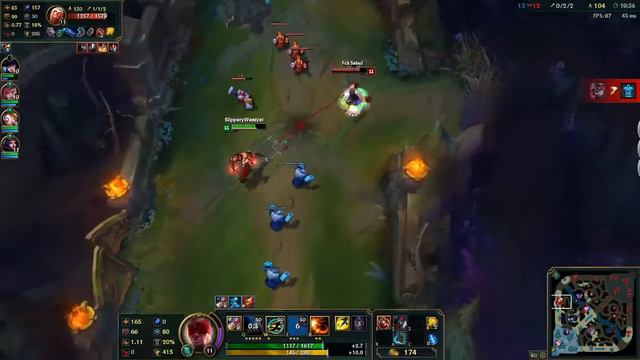SlipperyWeazzel | Top Lane Montage # 1 | League of Legends смотреть онлайн