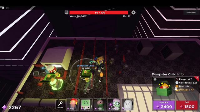 Проходим еженедельный челлендж Radioactive & Electric! в Tower Heroes weekly challenge Roblox смотреть онлайн