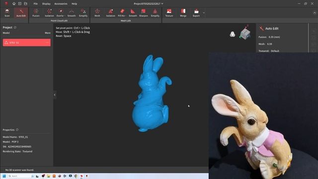 Check Out This Amazing Scan With Revopoint Pop3 3D Scanner смотреть онлайн