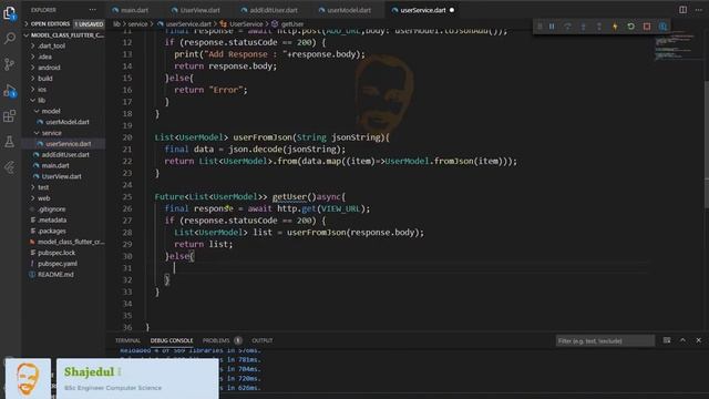Flutter PHP MySQL model class crud. JSON data with data model. смотреть онлайн
