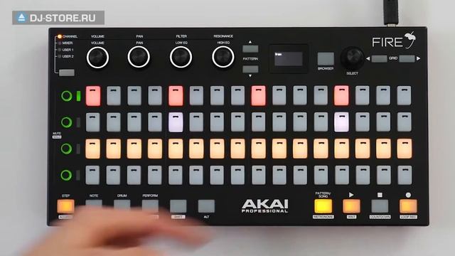 Akai FIRE - контроллер для FL Studio. Перевод от DJ-STORE.RU смотреть онлайн