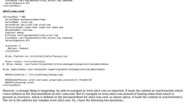 Apache virtual host configuration on debian смотреть онлайн