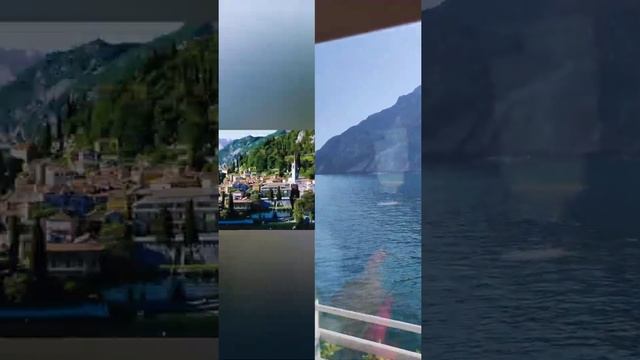 Озеро Комо ? Италия ?? Проезжаем на автобусе, рядом с восхитительными видами и красивым озером ? смотреть онлайн