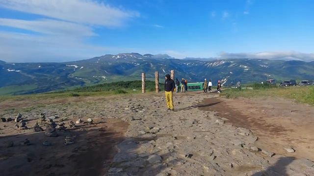 Камчатка, вилючинский перевал, вулкан Вилючинский смотреть онлайн
