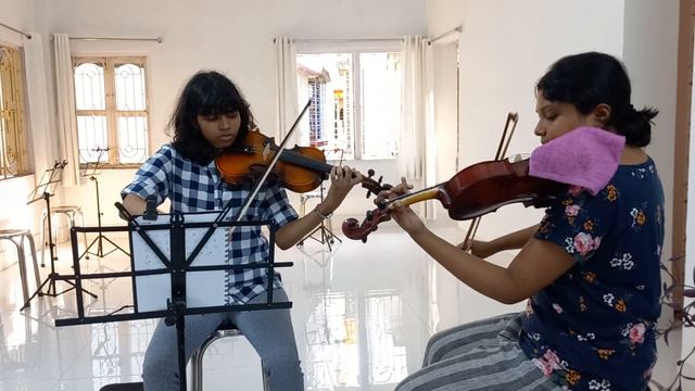 Lightly Row / Violin Class at Harmony Music School Barrackpore 🎻 смотреть онлайн