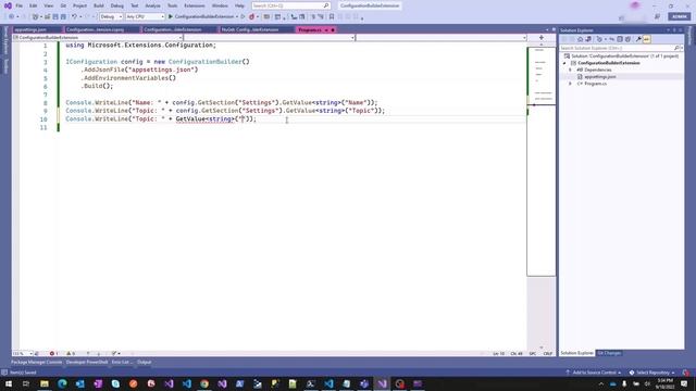 Configuration in .Net | .Net Configuration | Configuration builder | Hosting Extension смотреть онлайн