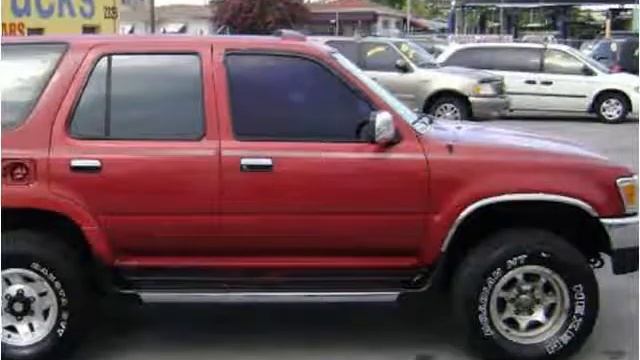 1995 Toyota 4Runner Used Cars Miami FL смотреть онлайн