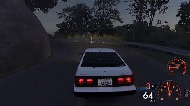 AE86 on Usui pass (Assetto Corsa) #AE86 #initiald #assettocorsa смотреть онлайн