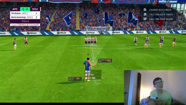 A.F.C Richmond career mode FIFA 23 ep 1 richarlison and bryan gil смотреть онлайн